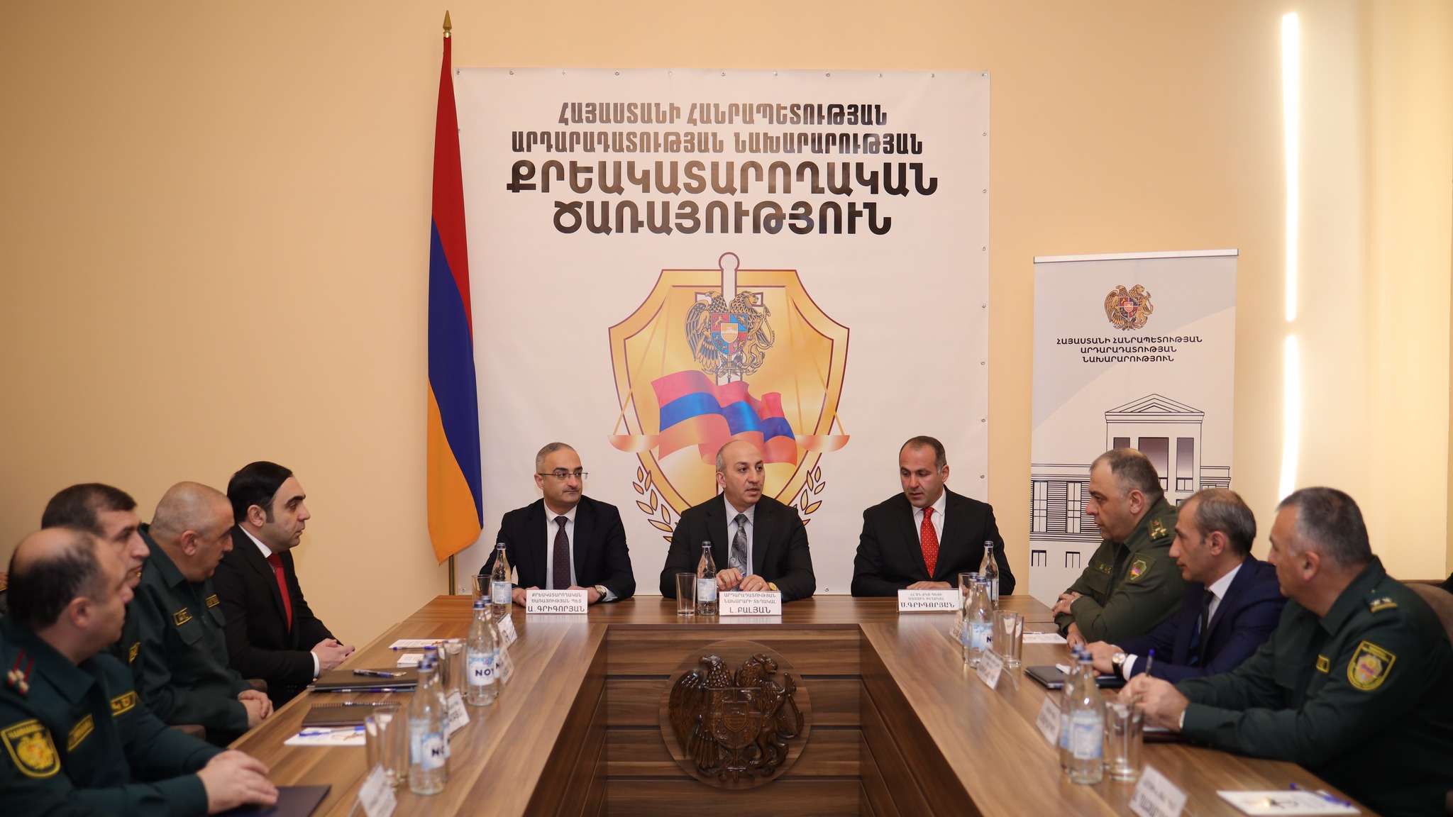 Փոխնախարարը ներկայացրել է Քրեակատարողական ծառայության պետի առաջին տեղակալին