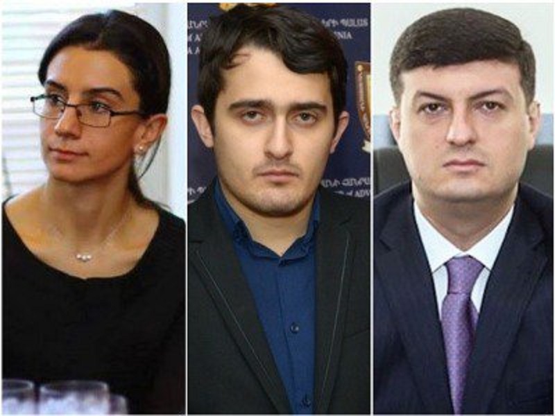Пашинян назначил новых заместителей министра юстиции