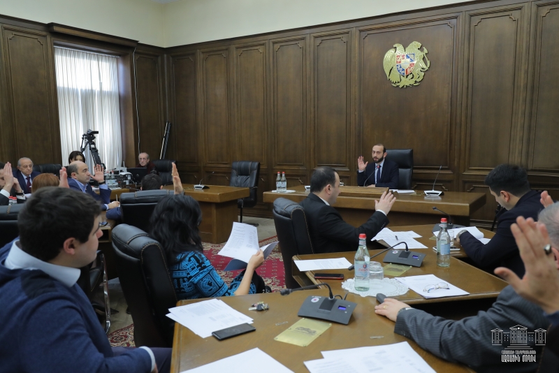 Состоялось заседание Совета Национального Собрания Армении 
