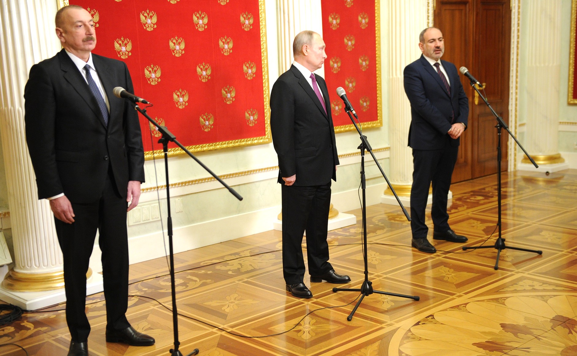 Путин о встрече с Пашиняном и Алиевым: Мы договорились по ряду ключевых вопросов