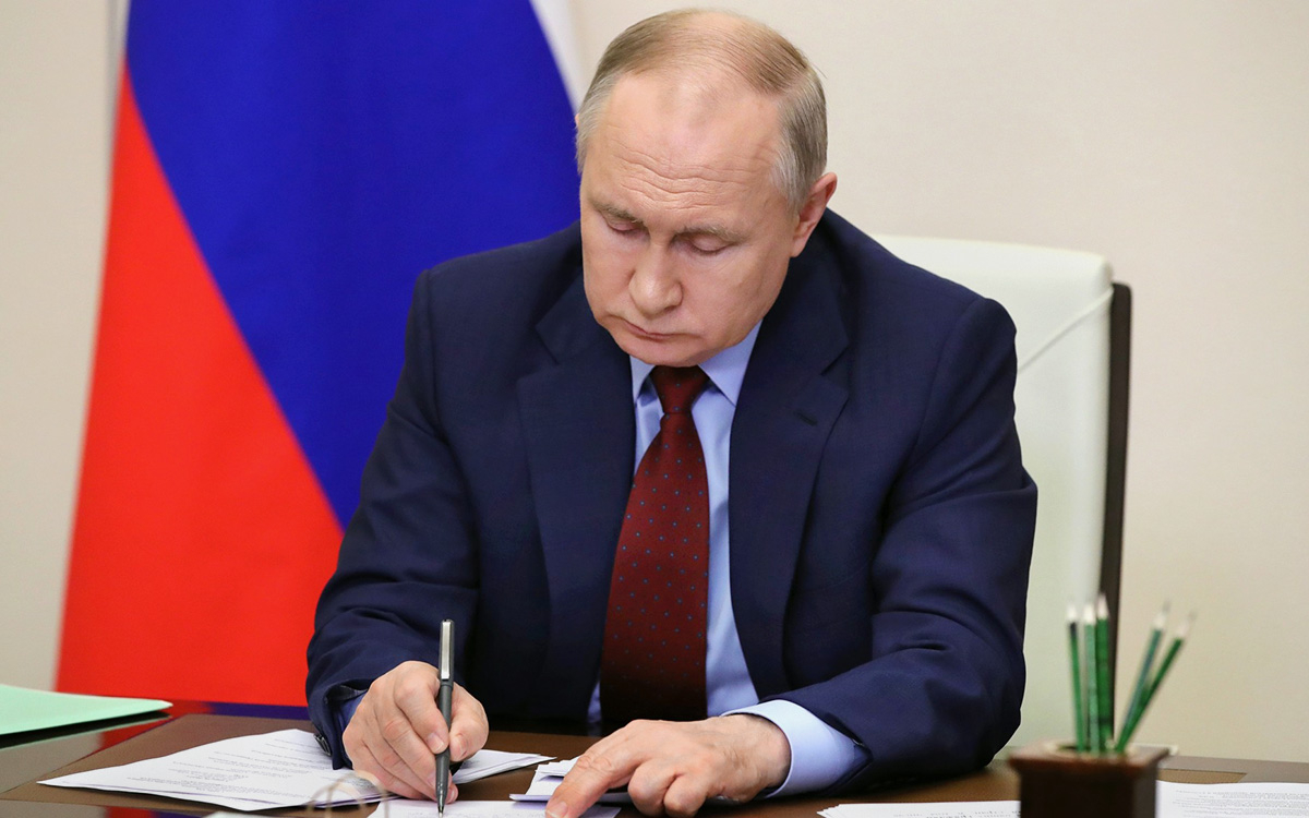 ՌԴ նախագահը հրամանագիր է ստորագրել ոչ բարեկամ երկրների դեմ տնտեսական միջոցառումների մասին