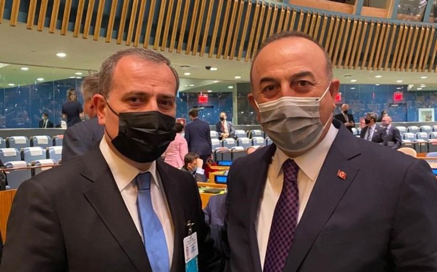 Главы МИД Азербайджана и Турции провели переговоры в Нью-Йорке
