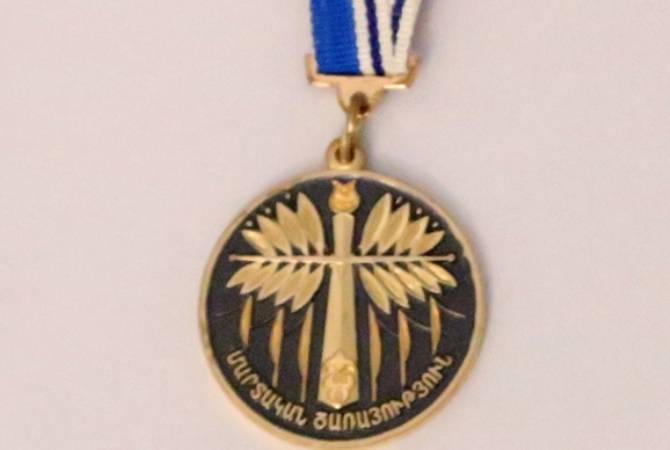 Сипан Мелконян посмертно награжден медалью «За боевые заслуги»