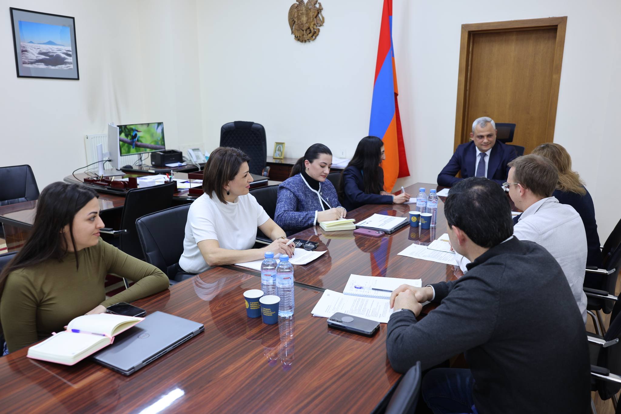 ՀՀ ՏԿԵ նախարարի տեղակալն ընդունել է GIZ-ի ներկայացուցիչներին