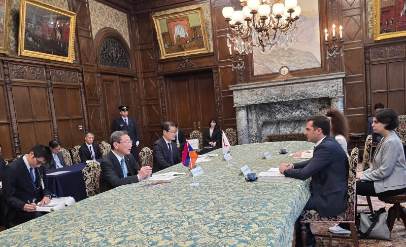 Հակոբ Արշակյանն ու Հիրոյուկի Նագահաման քննարկել են հայ-ճապոնական համագործակցությունը