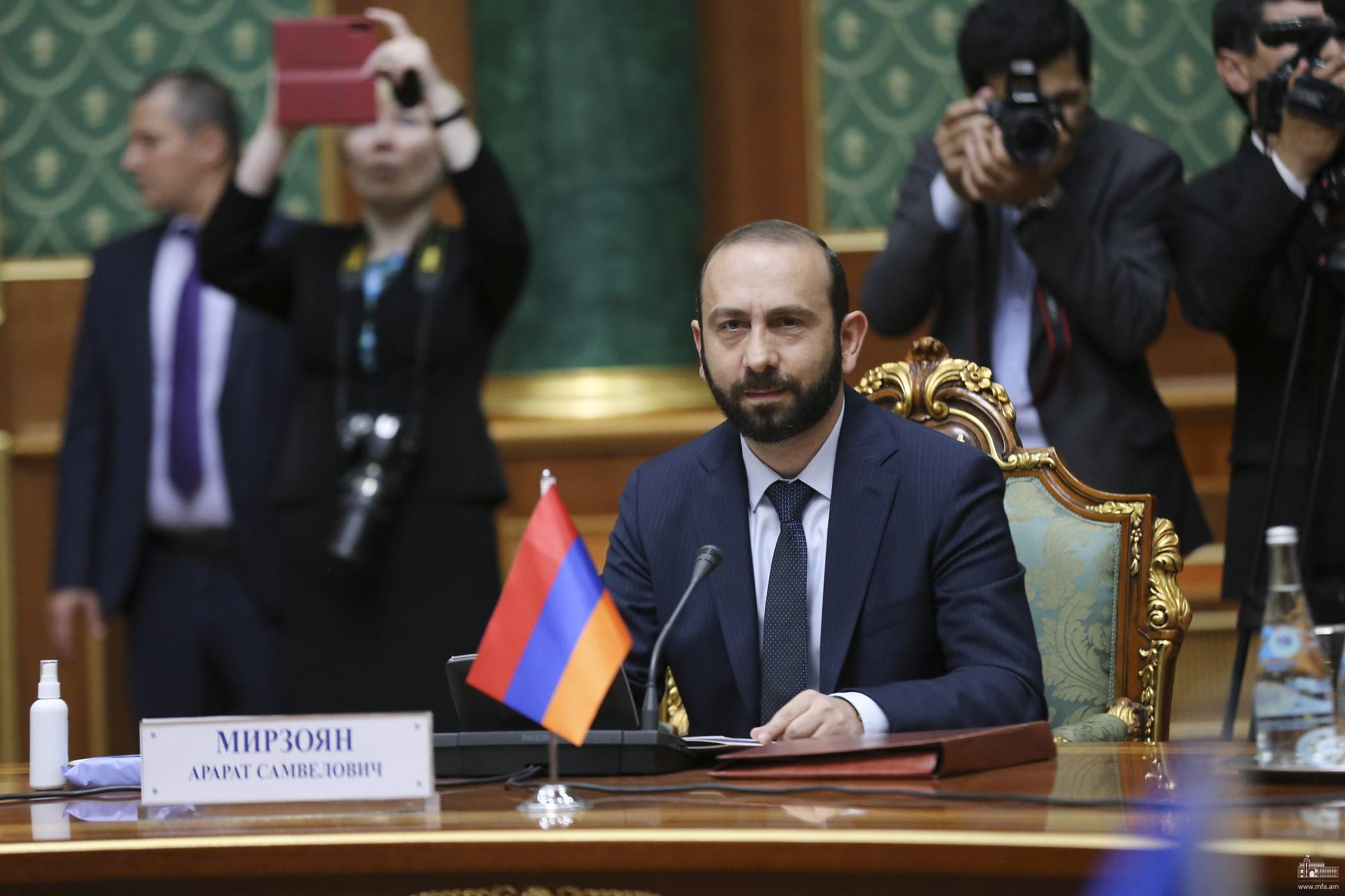 На заседании СМИД стран СНГ Арарат Мирзоян коснулся урегулирования карабахского конфликта