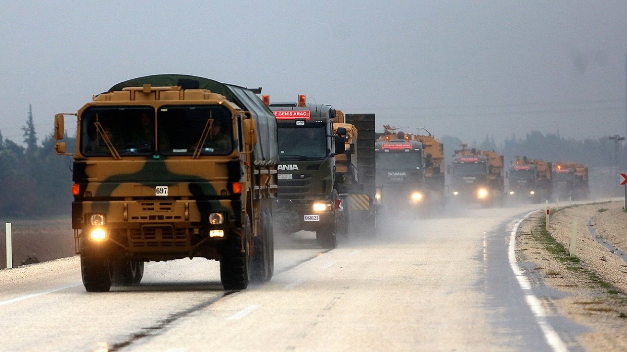 Нападение на турецкий конвой в Сирии: есть убитый и раненые