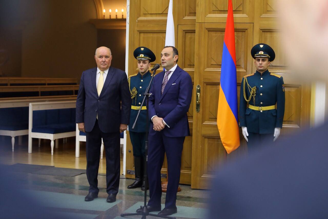 В Москве состоялся торжественный прием по случаю 26-летия независимости Армении