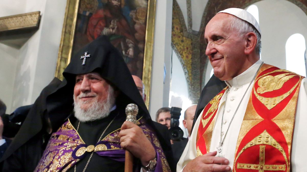 Гарегин II в Ватикане встретится с Папой Римским 