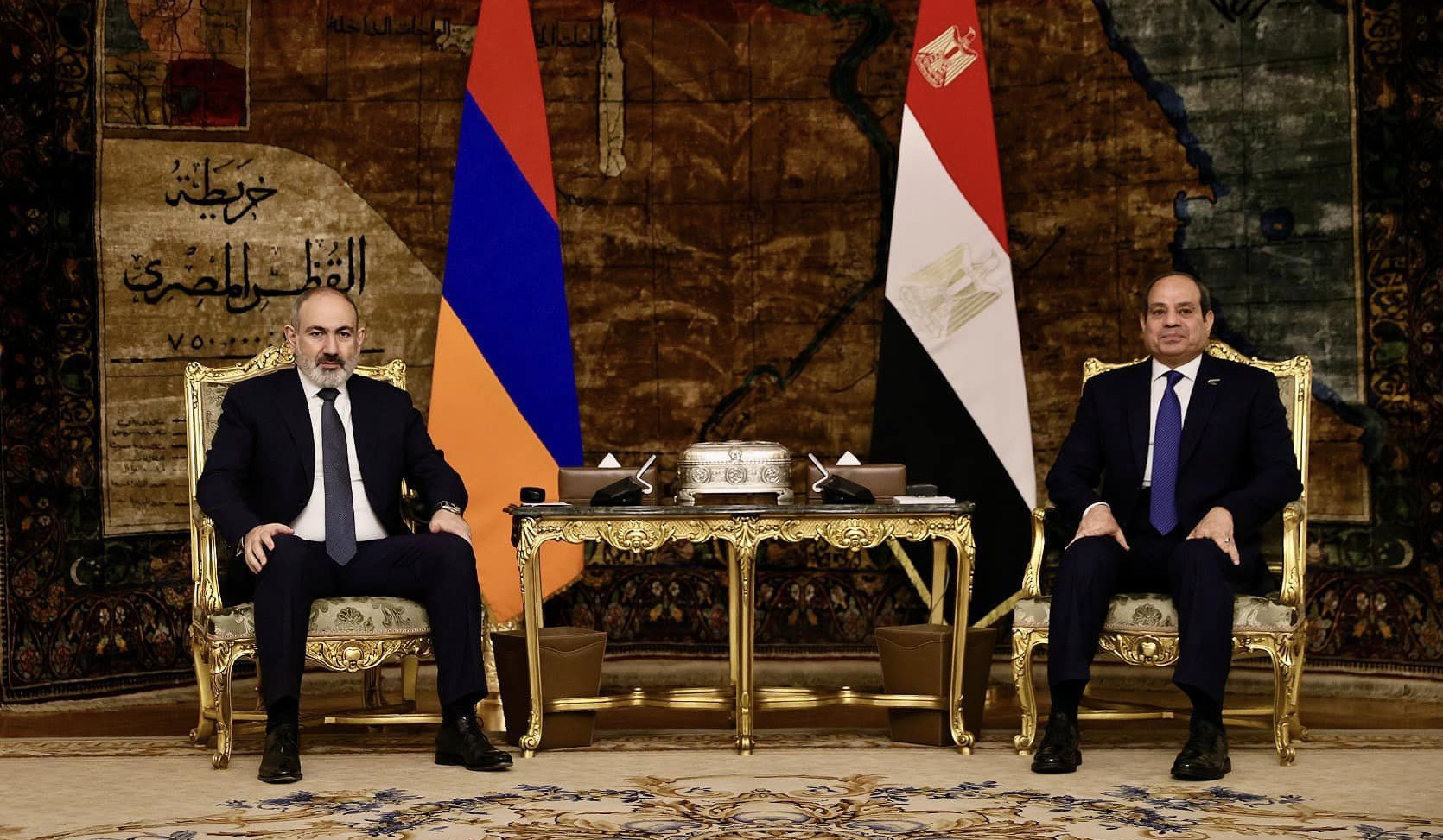 Никол Пашинян и президент Египта провели встречу