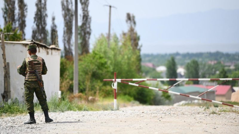 На границе Киргизии и Таджикистана в перестрелке использовали минометы и гранатометы