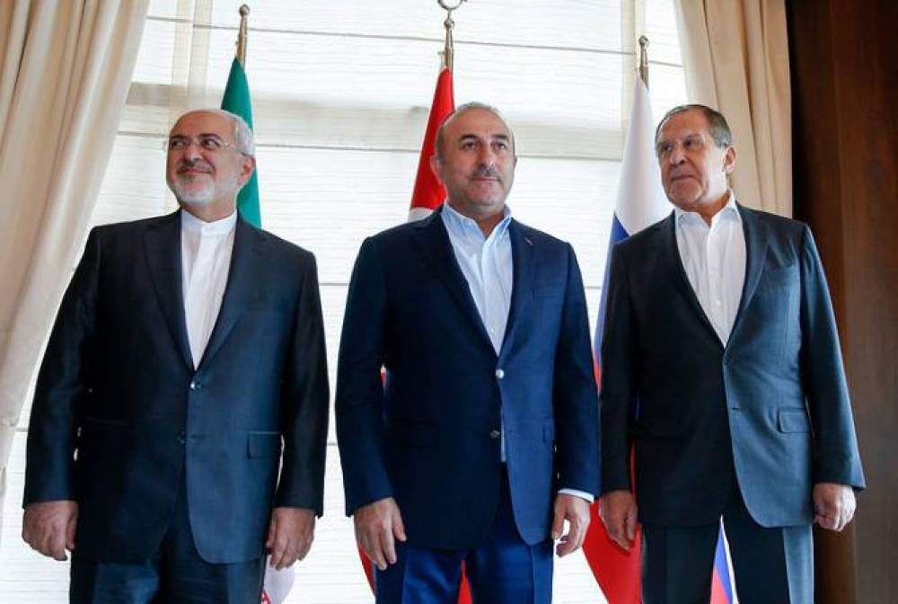 Главы МИД России, Турции и Ирана проведут в Женеве встречу по Сирии