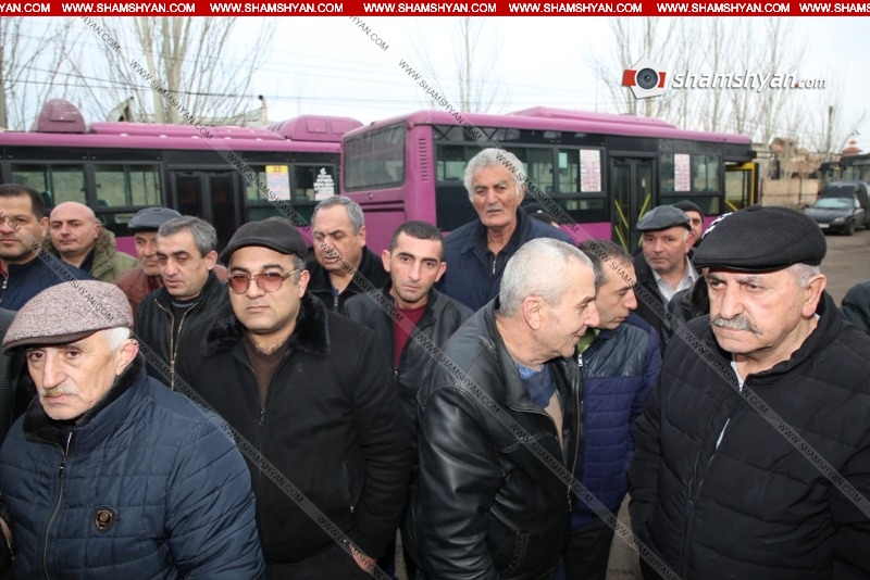 В Ереване водители объявили забастовку: 250 автобусов не вышли в рейс (ОБНОВЛЕНО)