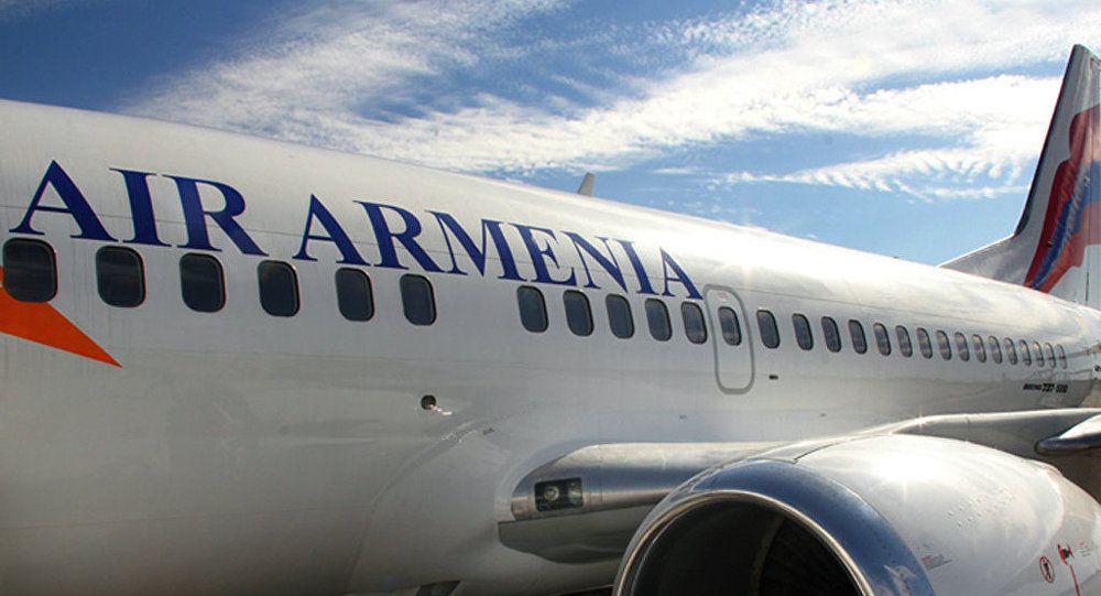 Самолет в армению