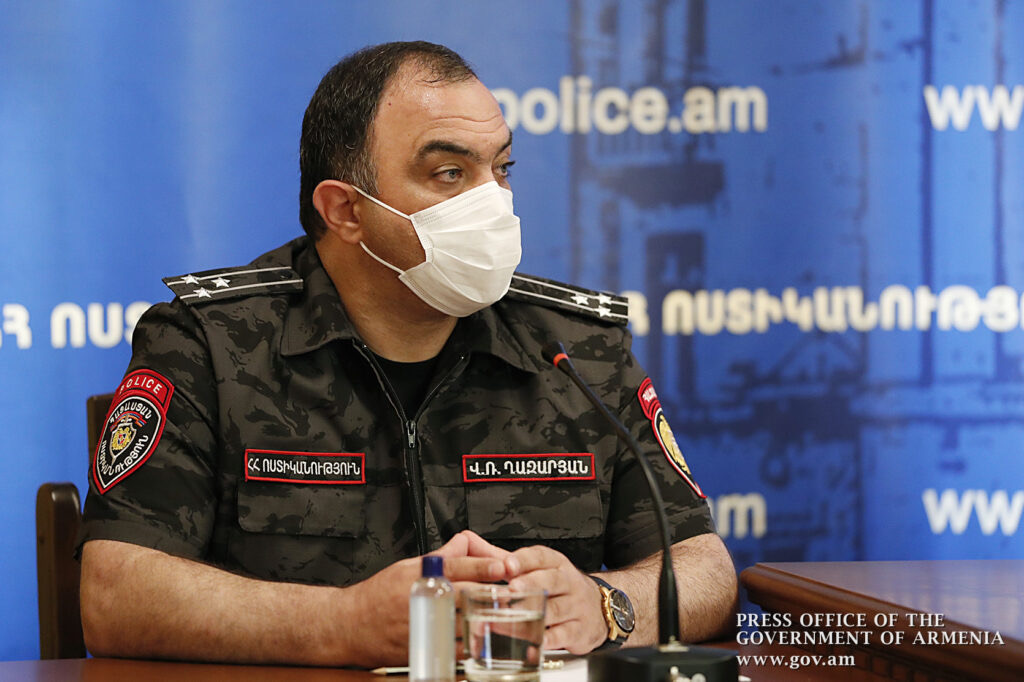 Начальник Полиции Армении в 2020 году получил премиальные на сумму 6,8 млн драмов