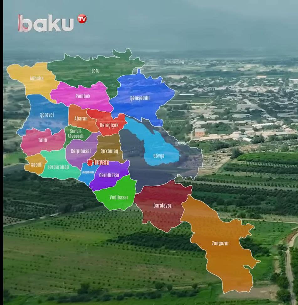 Baku TV-ով Հայաստանի ամբողջ տարածքն արդեն քարտեզով ներկայացվում է Ադրբեջան. Թաթոյան