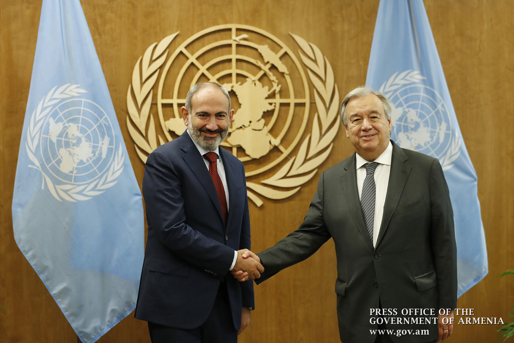 ООН полностью поддерживает повестку реформ Армении - Антонио Гутерриш