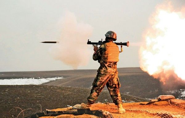 Противник применил гранатометы РПГ-7 в направлении Талиша