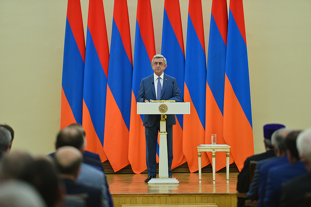 Серж Саргсян: Ближневосточные сценарии в Армении не пройдут