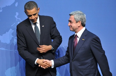 Саргсян Обаме: Дружба Армении с США основана на общих ценностях