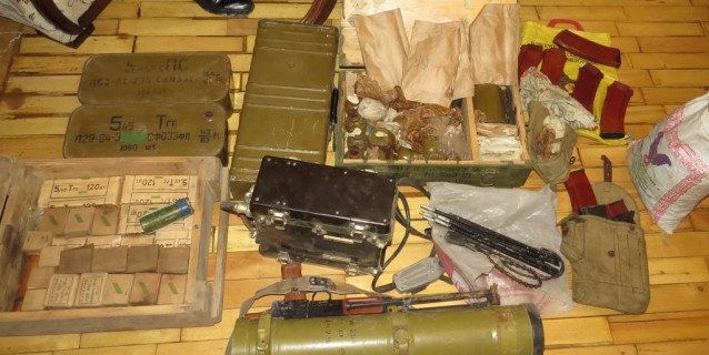 В одной из квартир Ереванa обнаружено большое количество боеприпасов