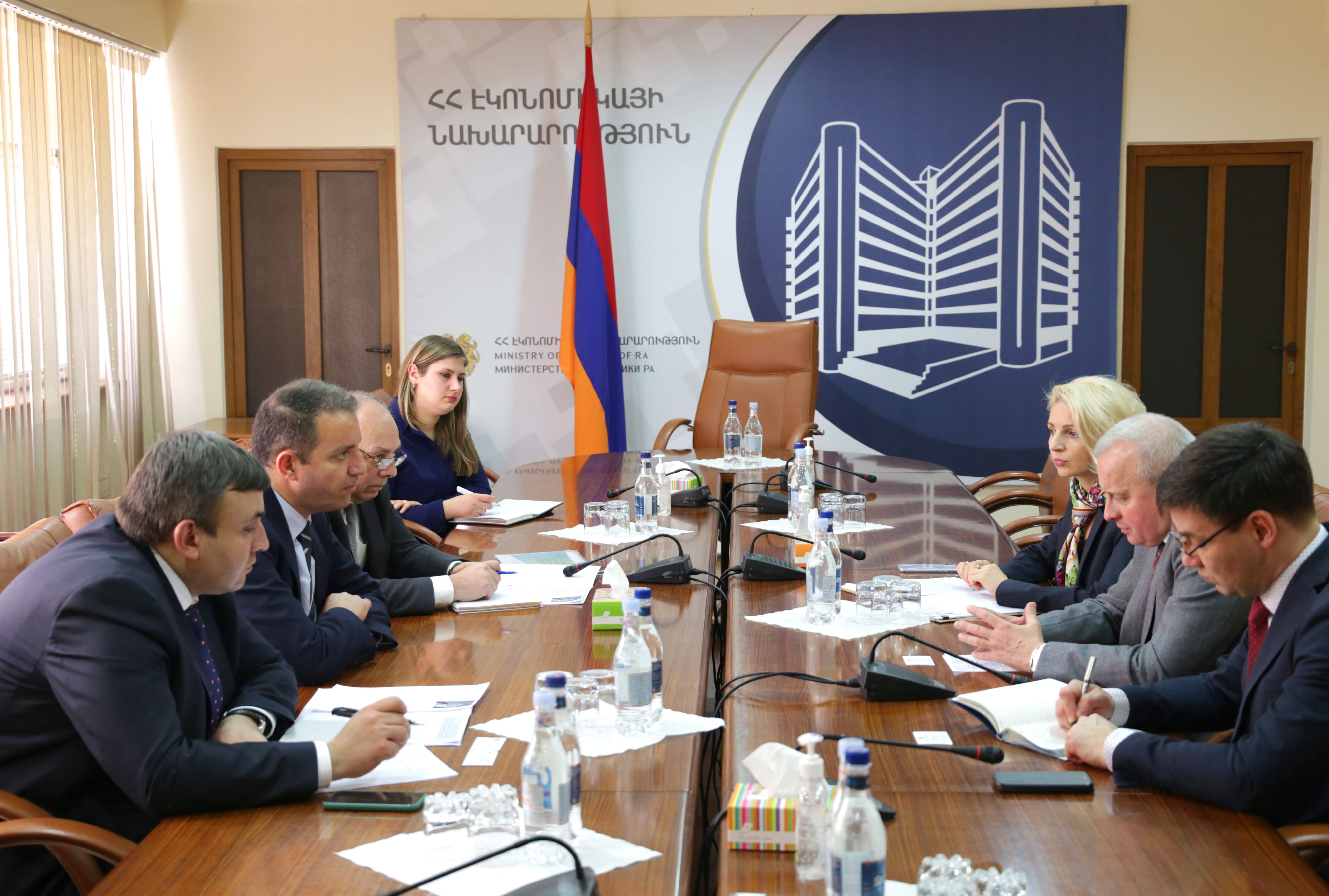 Министр и посол РФ обсудили перспективы армяно-российских экономических отношений