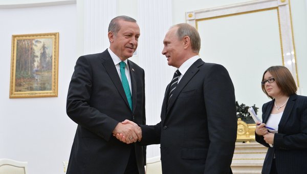 В Петербурге началась встреча президентов России и Турции