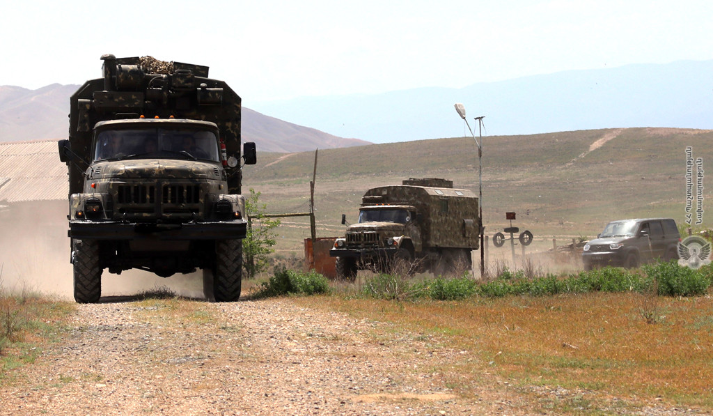 В пятом армейском корпусе объявлена учебная тревога — Минобороны Армении 