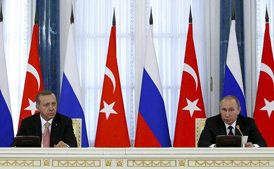 Эрдоган позвонил Путину и рассказал об операции в Сирии