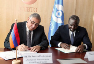 Հայաստանը համաձայնագիր է ստորագրել Միջուկային փորձարկումների արգելման կազմակերպության հետ