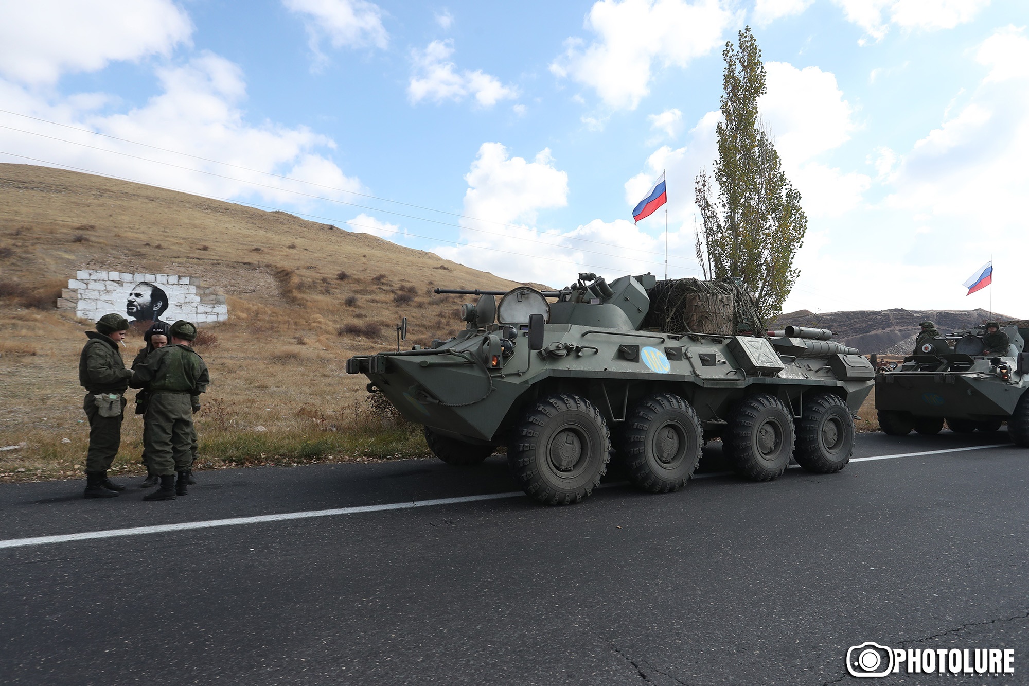 Российские миротворцы в Нагорном Карабахе (фоторепортаж)