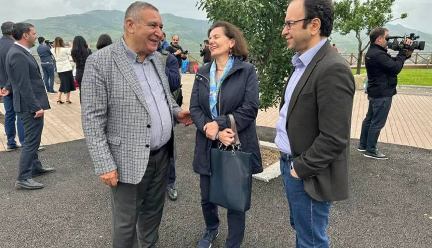  Посол Франции в Азербайджане Анн Буайон посетила Нагорный Карабах 