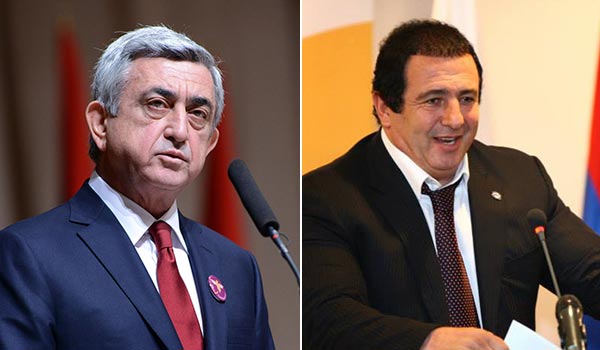 Президент Армении Серж Саргсян подверг жесткой критике  Гагика Царукяна