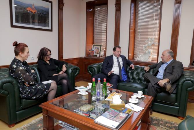 Представители МО Армении и Армянской Ассамблеи Америки обсудили вопросы сотрудничества