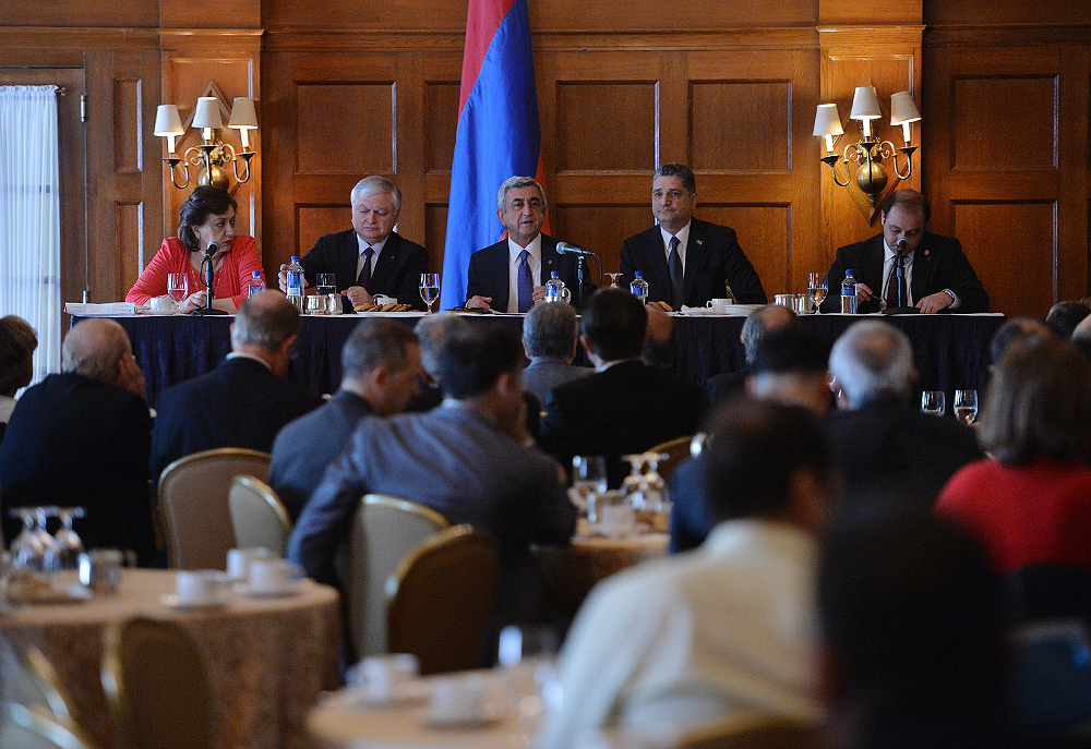Президент: Мы приветствуем расширение американского капитала в армянской экономике 