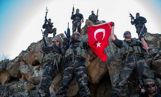 Թուրքիան Սիրիայի հյուսիս է ուղարկել 300 հատուկջոկատայինների