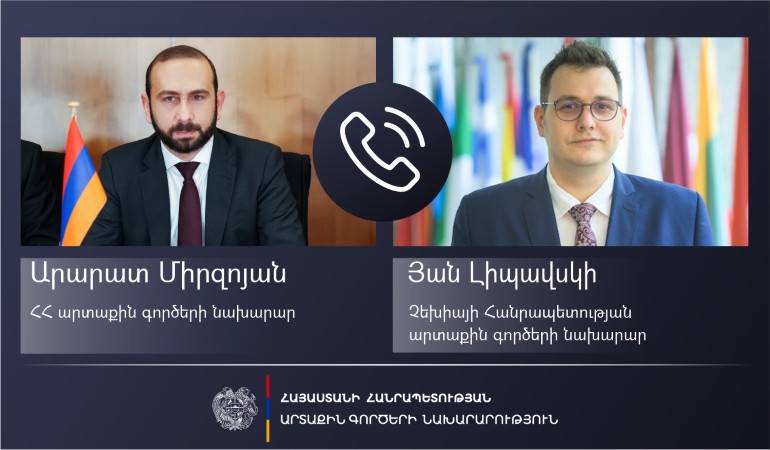 ՀՀ ու Չեխիայի ԱԳ նախարարները քննարկել են իրավիճակը Արցախում