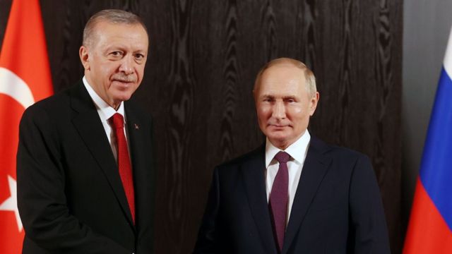 Кремль опубликовал подробности телефонного разговора Путина с Эрдоганом