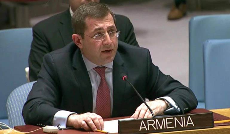ՀՀ մշտական ներկայացուցիչը Ադրբեջանի ագրեսիայի մասին նամակ է գրել ՄԱԿ ԱԽ նախագահին