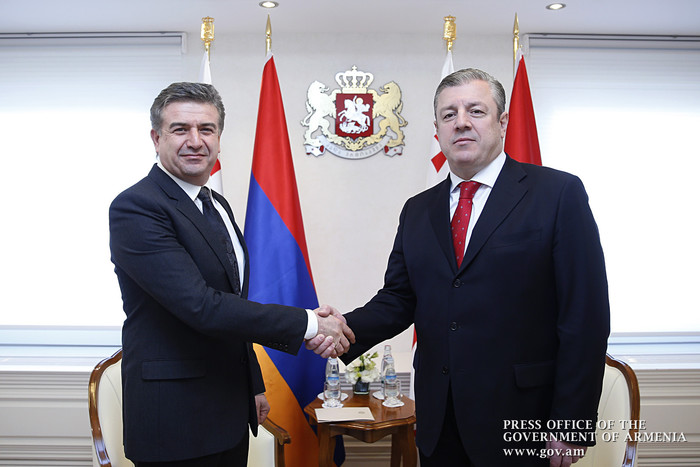 Премьер-министры Армении и Грузии намерены наращивать взаимодействие 