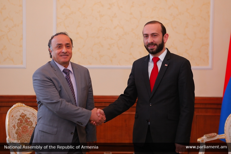 Армения может стать мостом для ОАЭ в страны и рынки ЕАЭС - спикер парламента