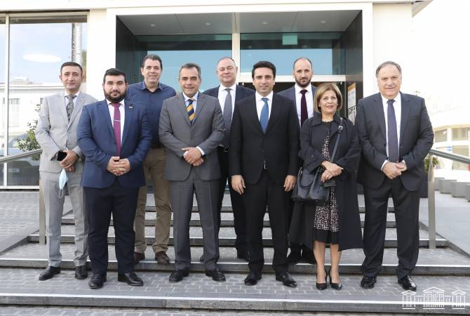 Делегация во главе со спикером НС Армении провела встречу с мэром Никосии