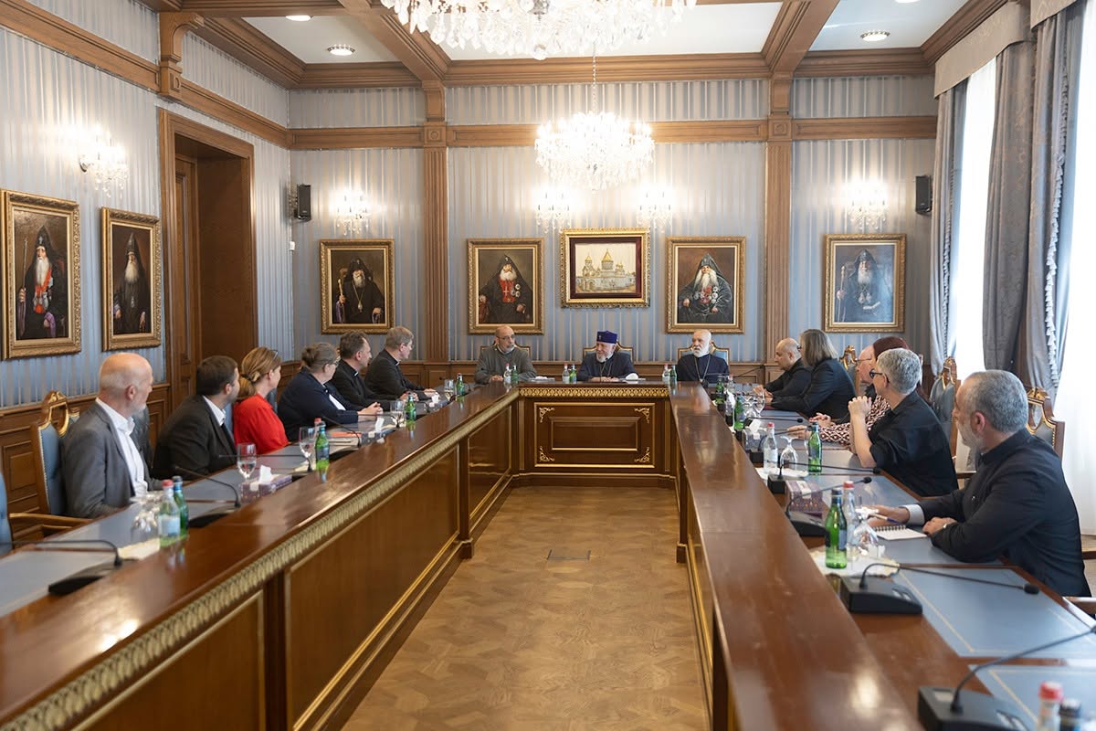 Կաթողիկոս ընդունել է «Կարիտաս Գերմանիա» պատվիրակությանը