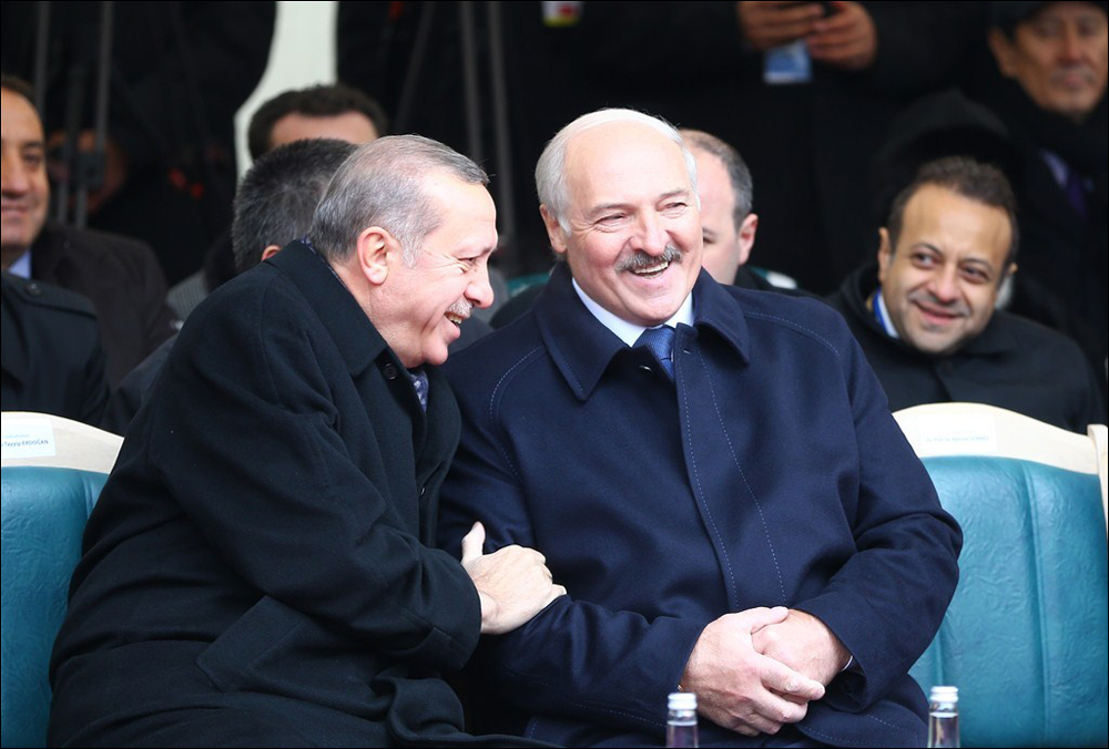 Лукашенко: я называю Эрдогана другом, он меня братом