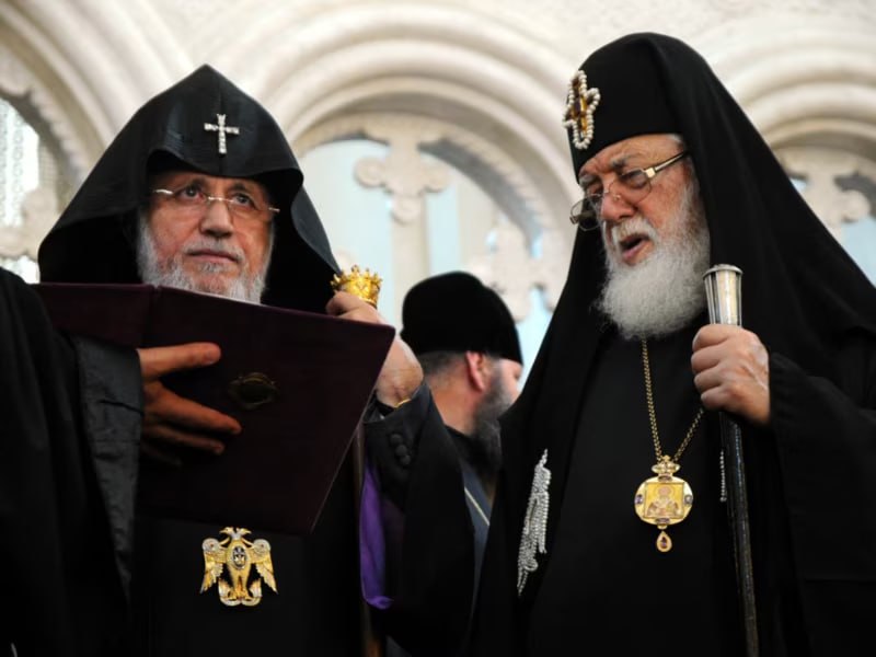  Католикос всех армян направил соболезнования в связи с кончиной Илии II 