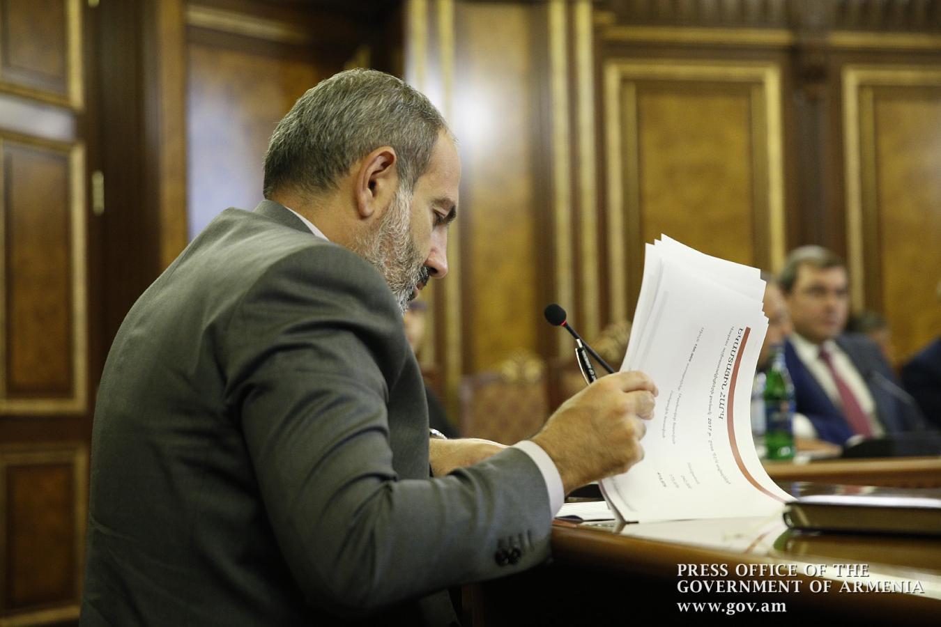 Премьер-министр Армении Никол Пашинян назначил в ряде областей вице-губернаторов