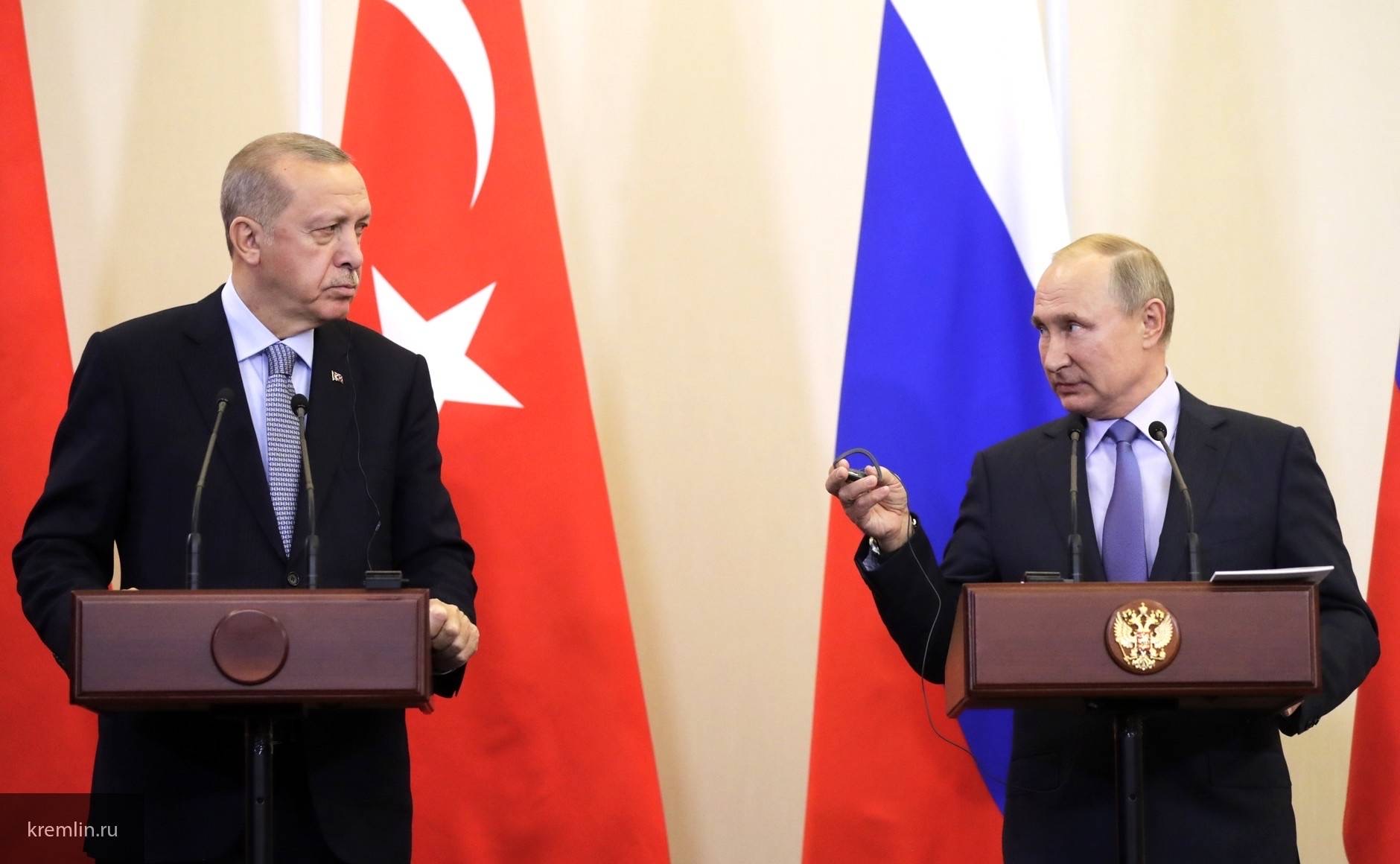Путин и Эрдоган обсудили Ливию, Сирию, Украину и ситуацию в Закавказье