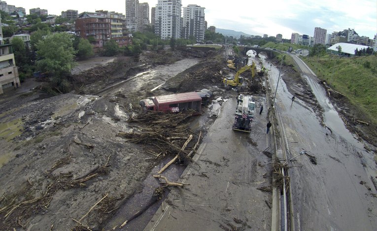Природная стихия нанесла Тбилиси ущерб в несколько десятков миллионов лари 