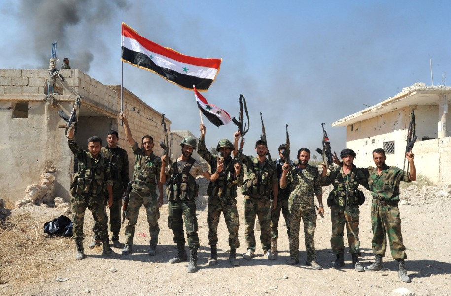 Сирийская армия освободила более десяти деревень на юге провинции Дамаск