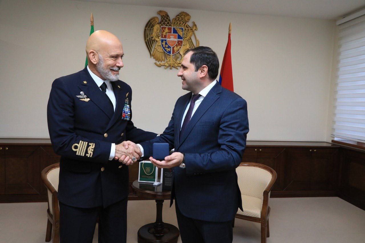 Обсуждены вопросы армяно-итальянского оборонного сотрудничества 